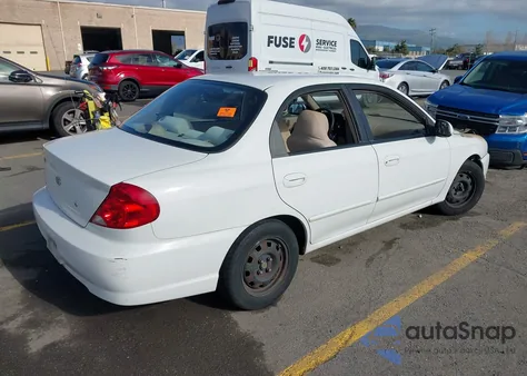 2003 Kia Spectra Ls z USA, uszkodzony, nr VIN KNAFB121435271289